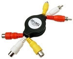 Ziplinq Stereo RCA & Video, M-F Extension (ZIP-AUDIO-RC5) Ziplinq Stereo RCA & Video, M-F Extension (ZIP-AUDIO-RC5)